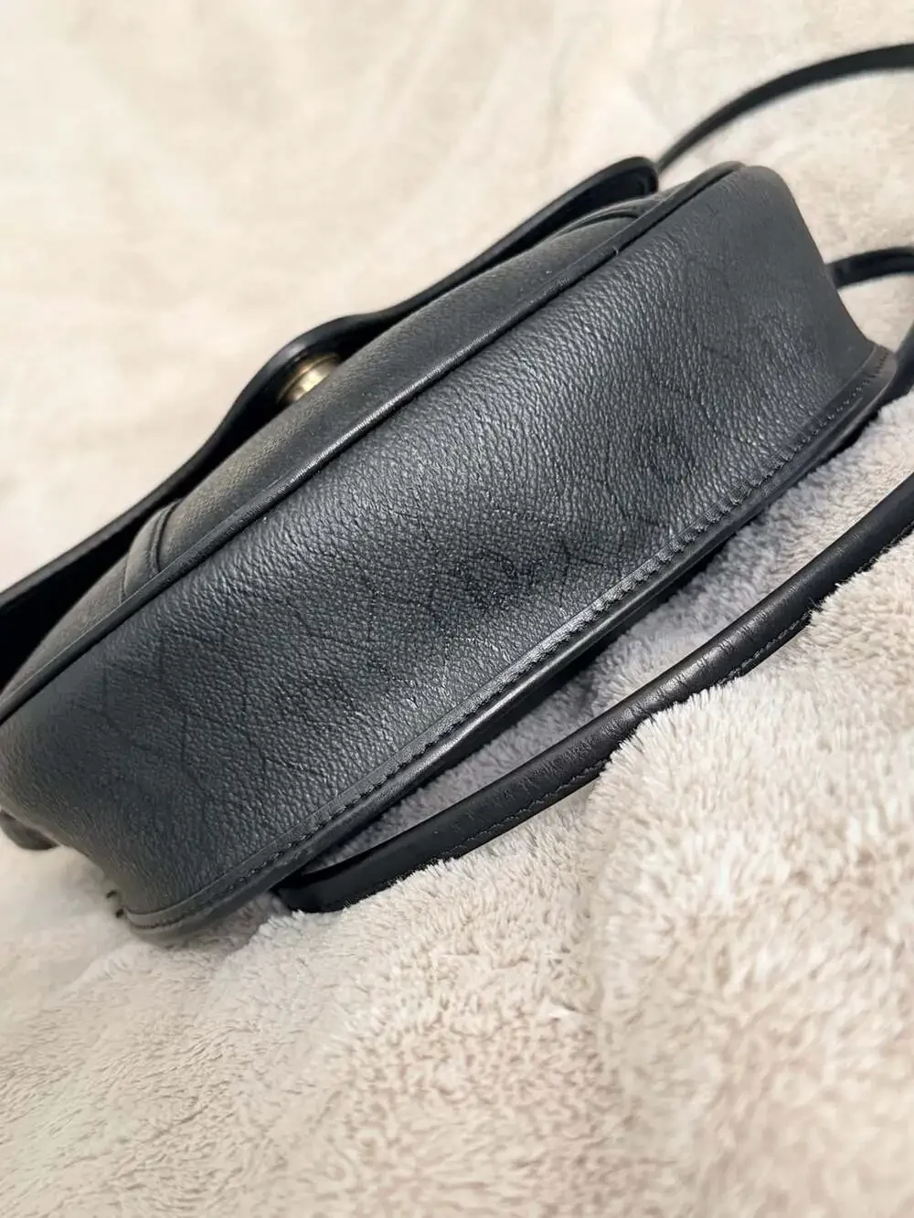 Christian Dior Honeycomb Vintage - Black Crossbody Bags, Handbags - CHR502619 - Picture 4 of 10